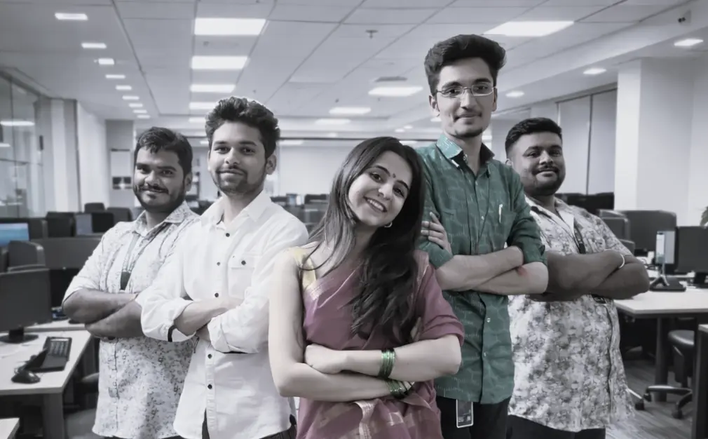 Our Amazing Team working together at NEXTIN Soft